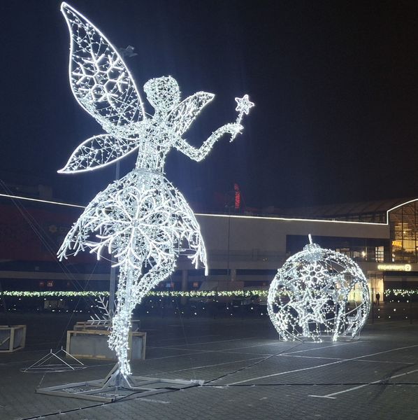 Гірлянда вулична LUMION нитка 100LED 10m 230V колір білий холодний, мерехтять 10 LED IP44 EN 20501-DE фото